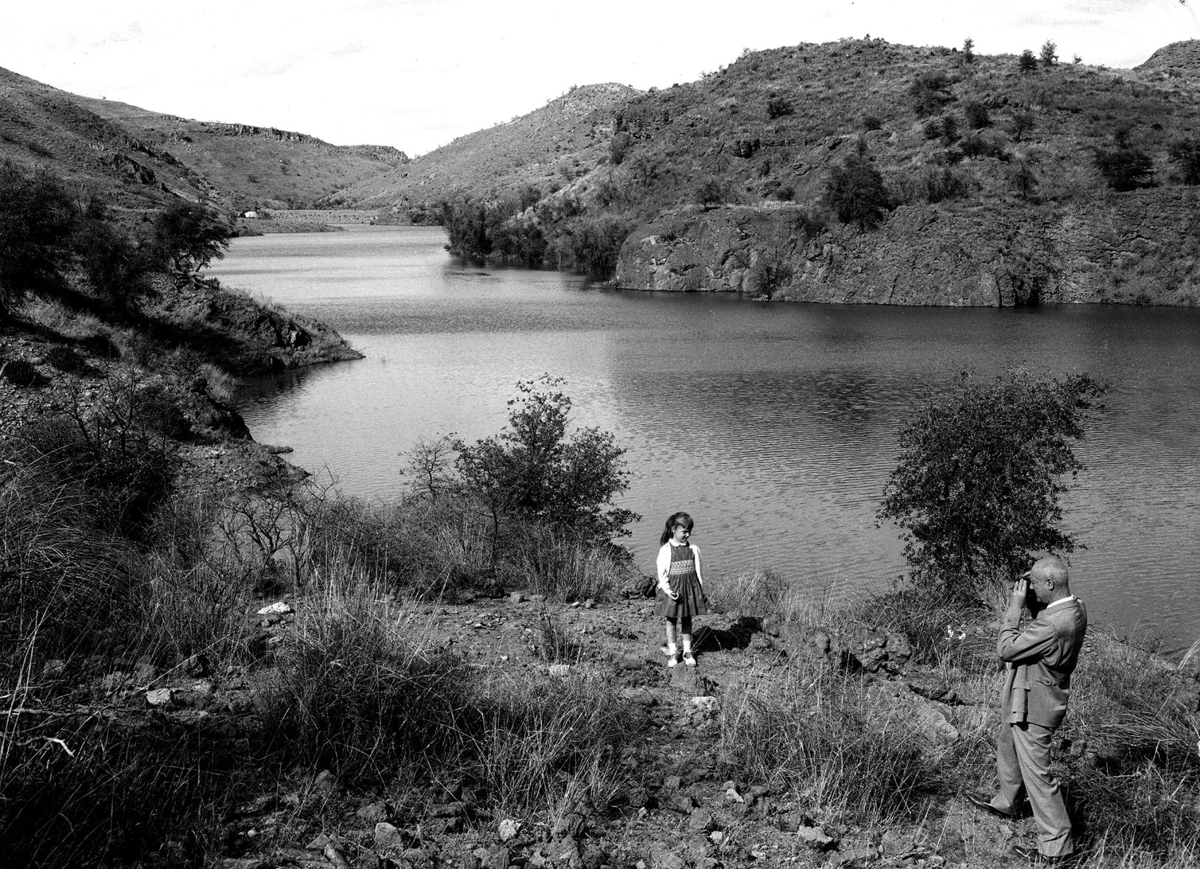 Then and Now: Peña Blanca Lake